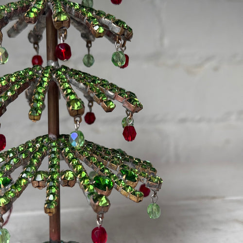 Nostalgic 3D Clear Crystal Glass Tree