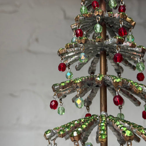 Nostalgic 3D Clear Crystal Glass Tree