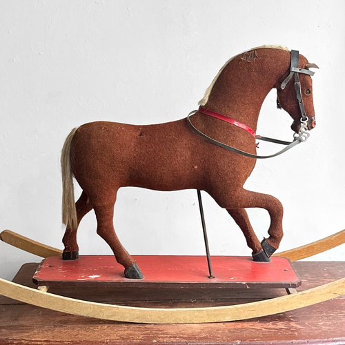 19th-century Austrian Toy Horse Rocker