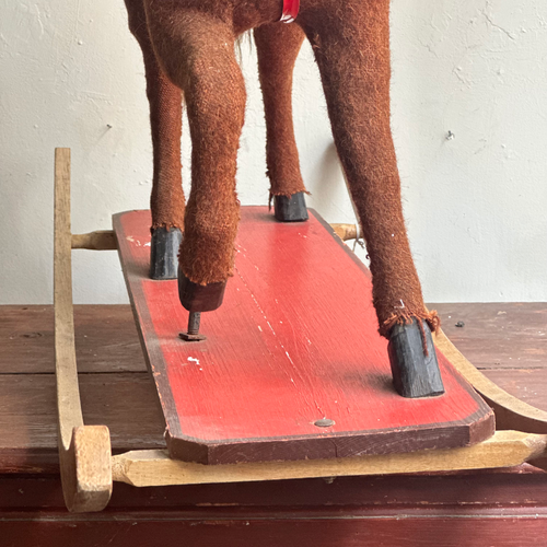 19th-century Austrian Toy Horse Rocker