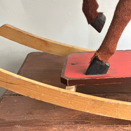 19th-century Austrian Toy Horse Rocker