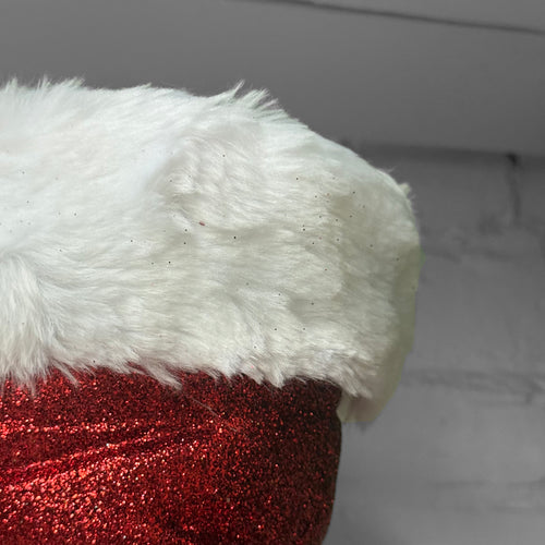Red Glitter Boot Bucket