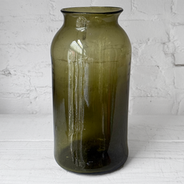 18th-century 11.5" French Pickling Jar (P-02)