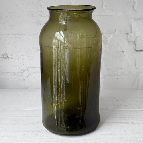 18th-century 11.5" French Pickling Jar (P-02)