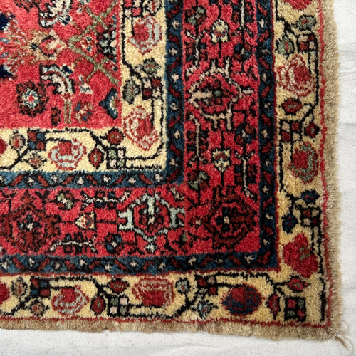 4'7" x 6'9" Antique Hamadan Rug #4