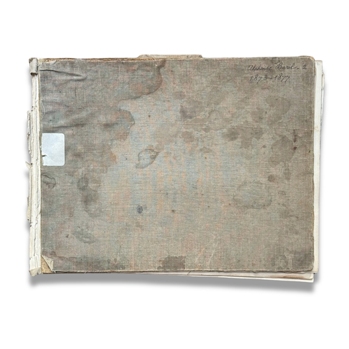 19th-century French Pencil Drawing by Alphonse Baril (#93)
