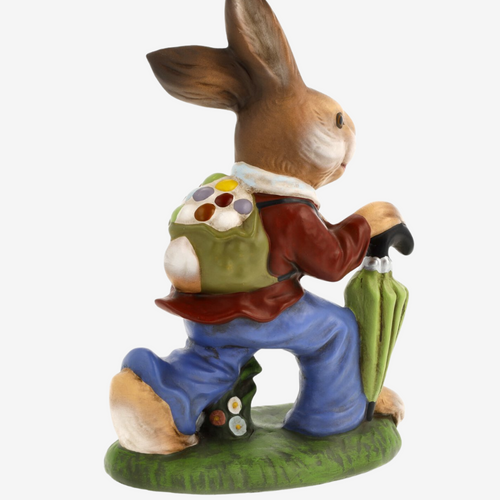Easter Hare with Umbrella