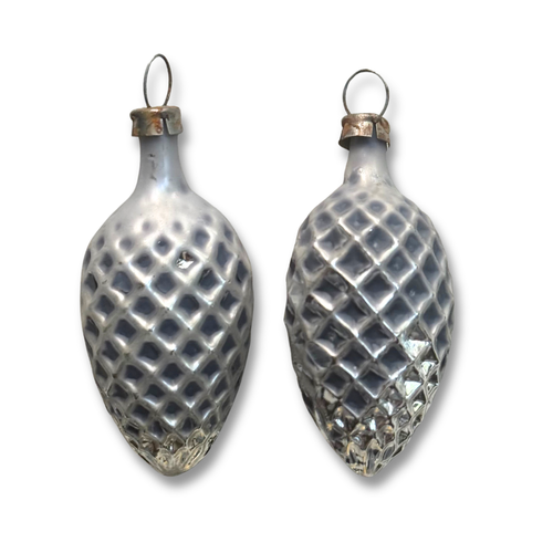 Nostalgic Set of 2 Pine Cone Ornaments