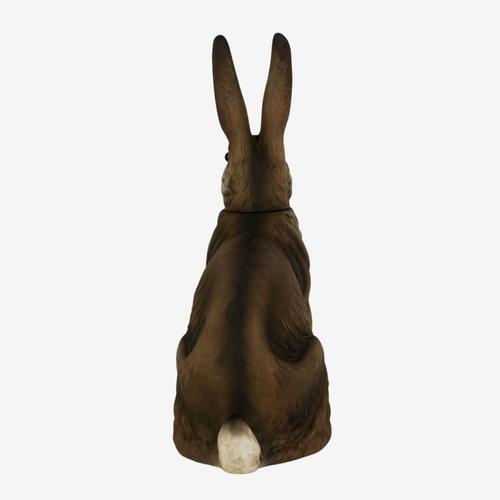 Large Sitting Brown Easter Hare