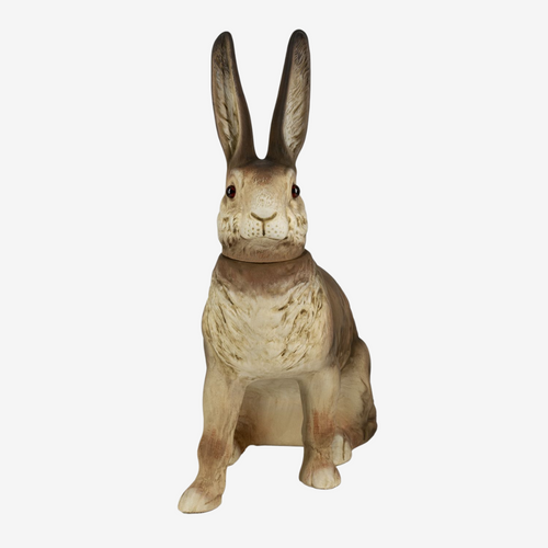 Large Sitting Brown Easter Hare