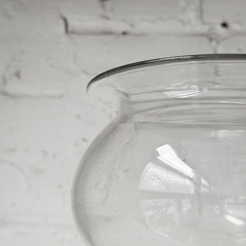 19th-century French Leech Jar (L-35)