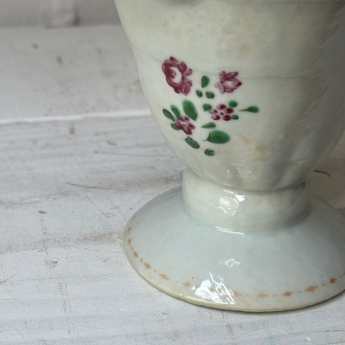 18th-century Chinese Qing Porcelain Helmet Pitcher Pitcher