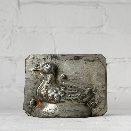 Antique Chocolate Duck Tin Mold (#38)
