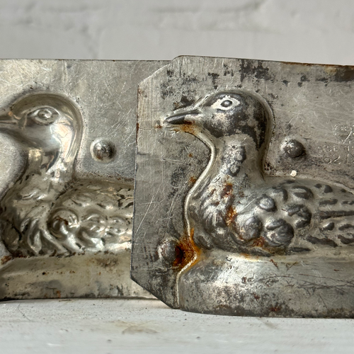 Antique Chocolate Duck Tin Mold (#38)
