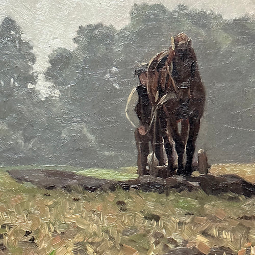 Evert Rabbers Landscape Painting (2338)