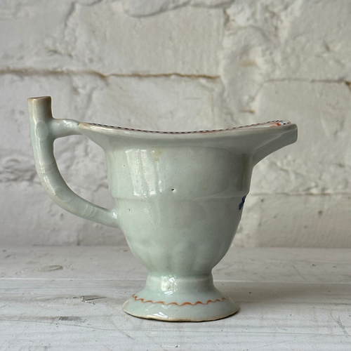 18th-century Chinese Qing Porcelain Helmet Pitcher