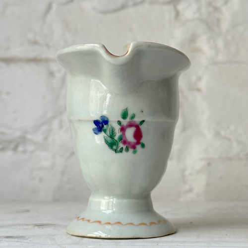 18th-century Chinese Qing Porcelain Helmet Pitcher
