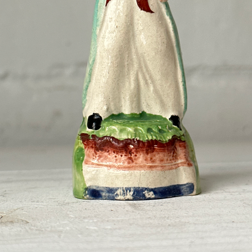 19th-century Porcelain Staffordshire Turkish Figurine