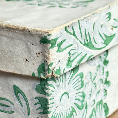 19th-century Handmade Paper Box