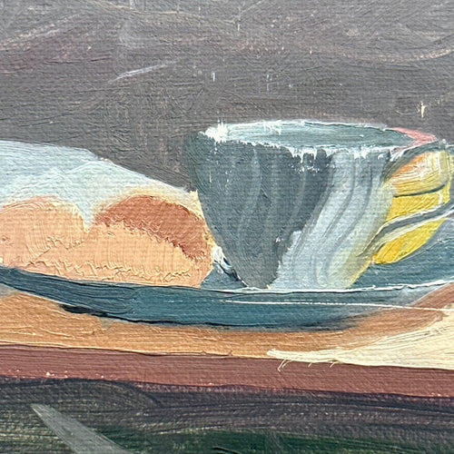 Untitled Original Oil Painting Still Life by Arthur Cohen