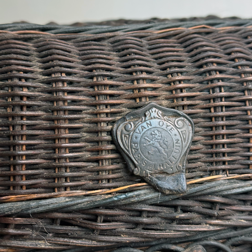 19th-Century French Market Basket (#3)
