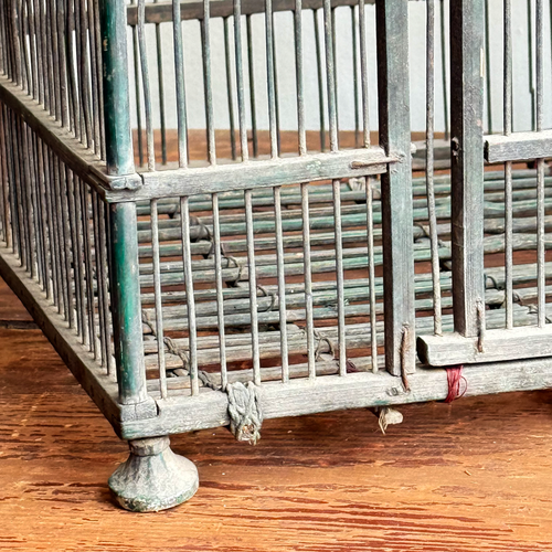 Mid 19th-century Victorian Double Dome Top Bird Cage