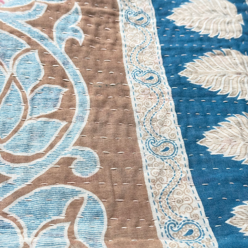 Vintage Sari Throw (#11-3)