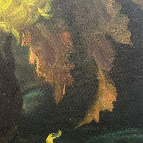 19th-century Dutch Floral Still Life Painting