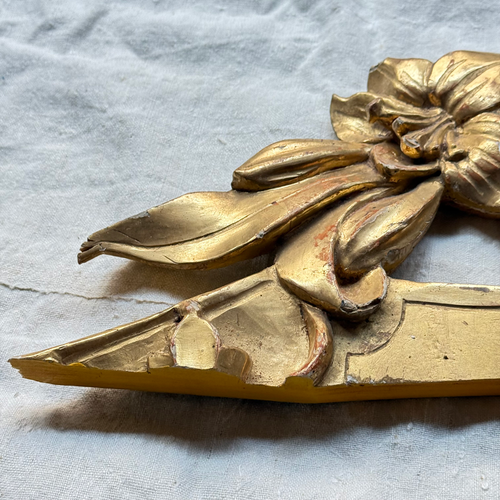 18th-century Austrian Gilt Over Door Architectural Element