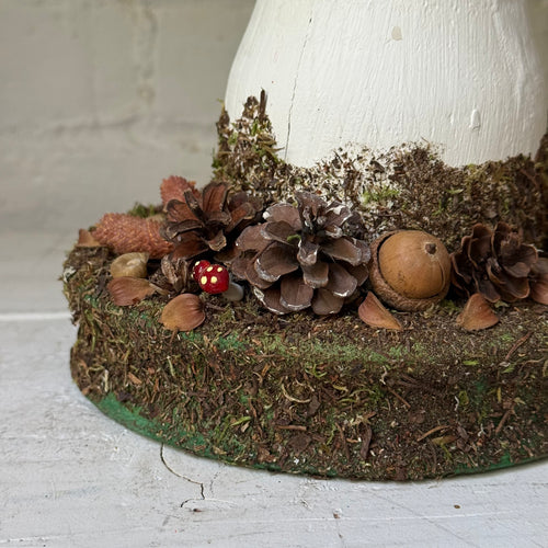 Handmade Wooden Mushroom Creation (#3) by Crystal Sloan
