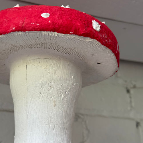 Handmade Wooden Mushroom Creation (#3) by Crystal Sloan