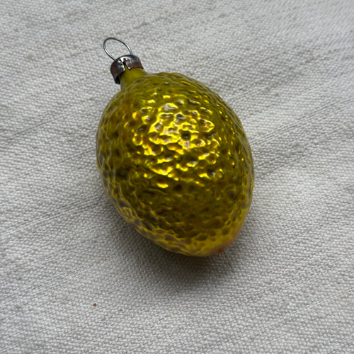 Small Nostalgic Lemon Ornament