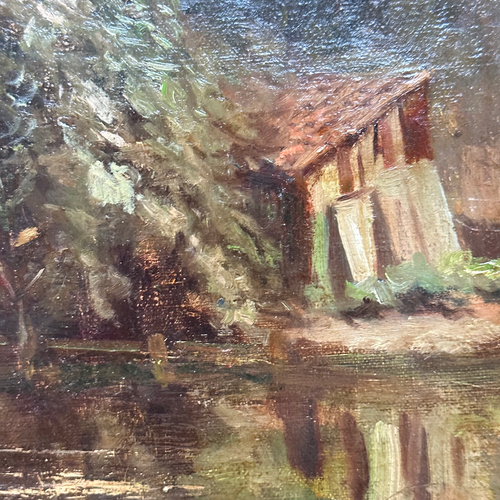 Evert Rabbers Early 20th-century Landscape Painting (ER2403)