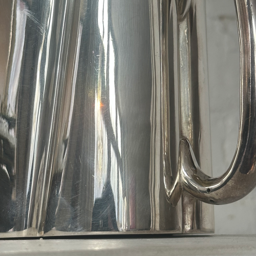 Antique Silver-Plated Watering Can Teapot