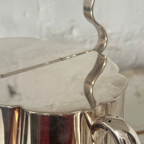 Antique Silver-Plated Watering Can Teapot
