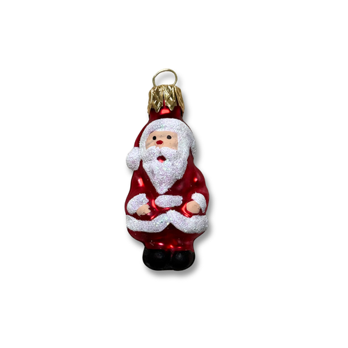 Nostalgic Mini Santa Ornament
