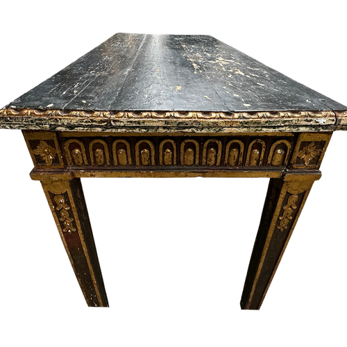 Antique Italian Neo Classic Console Table