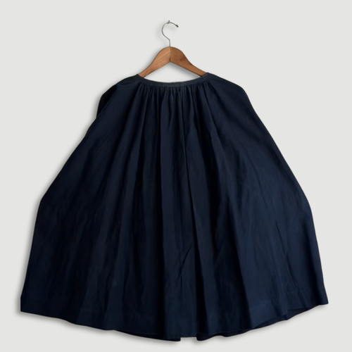 19th-century French Indigo Smock (#S-04)