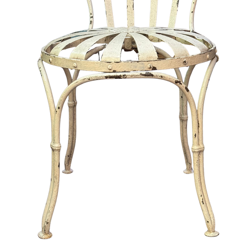 Pair of Vintage Francois Carré French Garden Chair