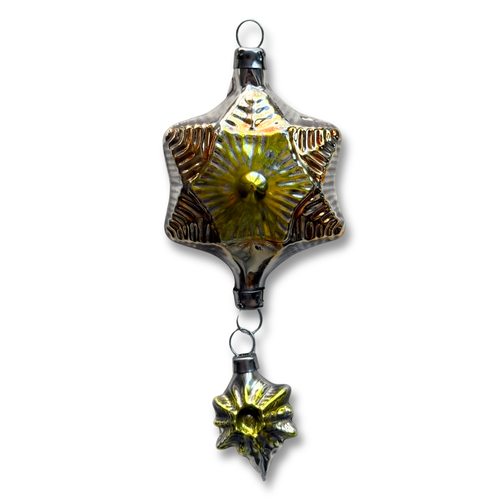 Nostalgic Christmas Star with Mini Star Ornament