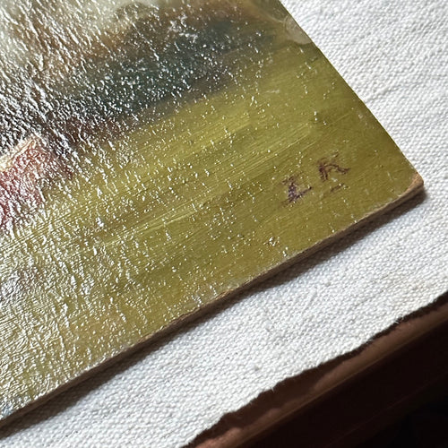 Evert Rabbers Landscape Painting (2340)