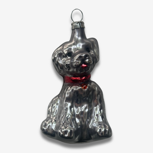 Nostalgic Dog with Collar Ornament