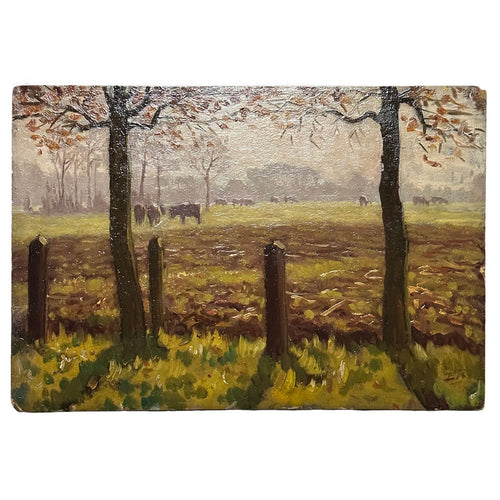 Evert Rabbers Landscape Painting (2341)