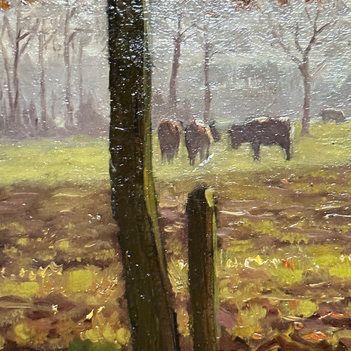 Evert Rabbers Landscape Painting (2341)