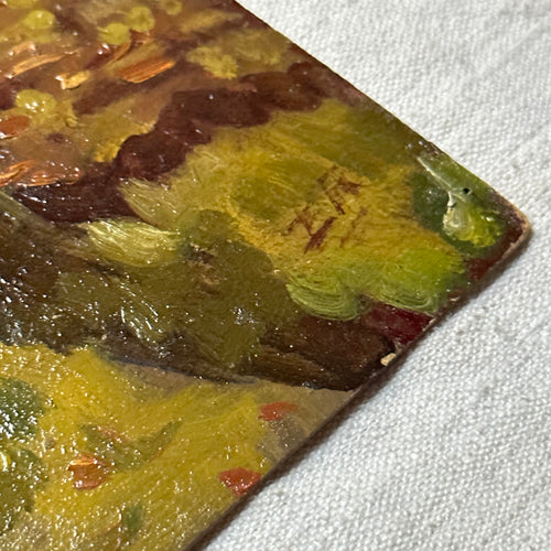 Evert Rabbers Landscape Painting (2341)