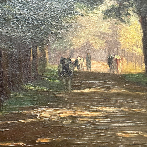 Evert Rabbers Landscape Painting (2342)
