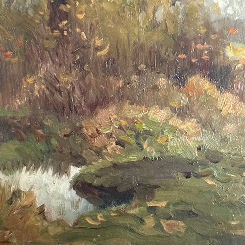 Evert Rabbers Landscape Painting (2347)