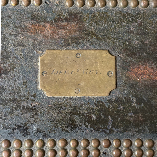 19th-century China Trade Leather Camphor Chest (#2)