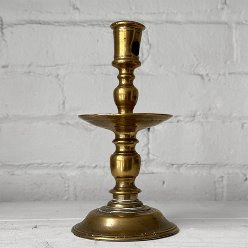 17th-century Heemskerk Brass Candlestick