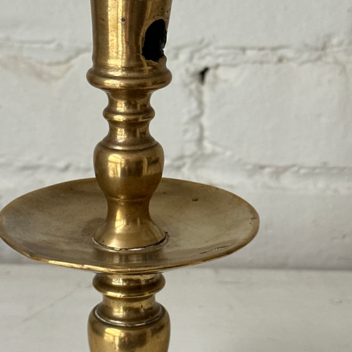 17th-century Heemskerk Brass Candlestick